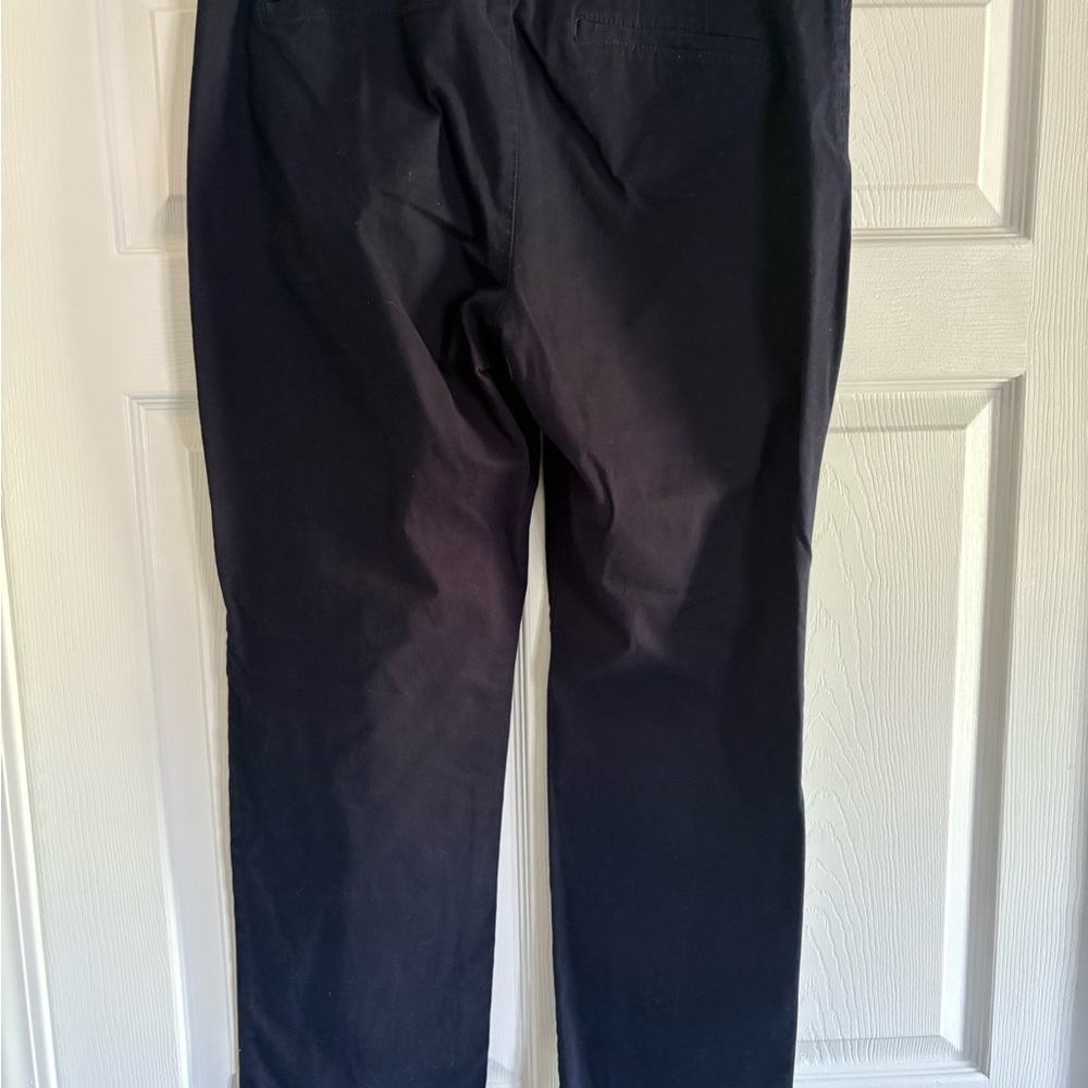 Gloria Vanderbilt Navy Chinos